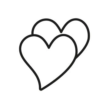 Love icon vector design templates simple and modern Stock Illustration