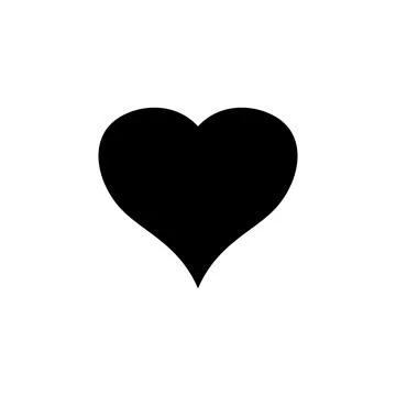 Love icon vector. Heart icon vector. Like icon vector Stock-Illustration