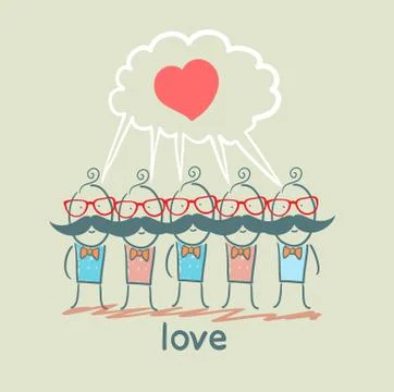 Love Stock Illustration