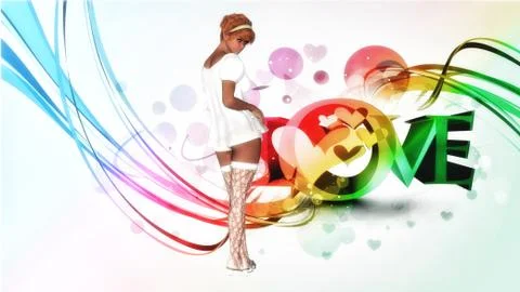 Love  Stock Illustration