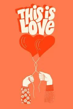 This is love Stock Illustration