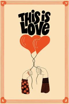 This is love Stock Illustration