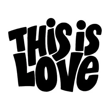 This is love Stock Illustration