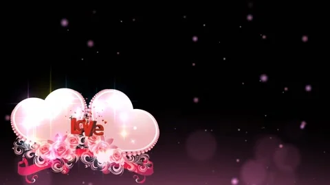 Falling Love Hearts Stock Footage ~ Royalty Free Stock Videos | Pond5