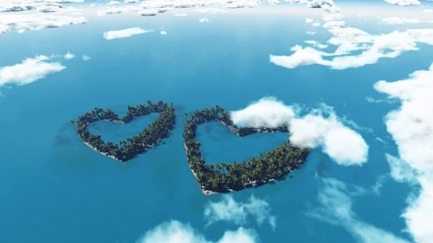 Love island 库存影片 84084157