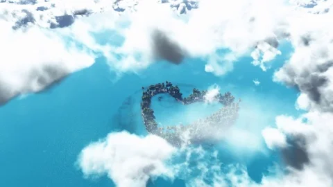 Love island Stock Footage 84290766