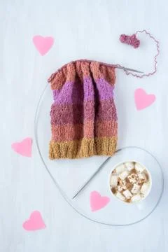 Love for knitting 写真素材