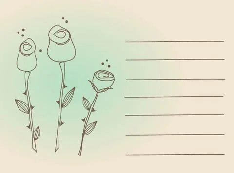 Love - letter 스톡 일러스트