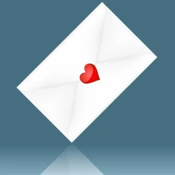 Love Letter Stock Illustration