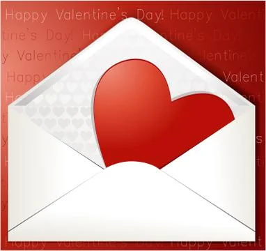 Love letter Stock Illustration