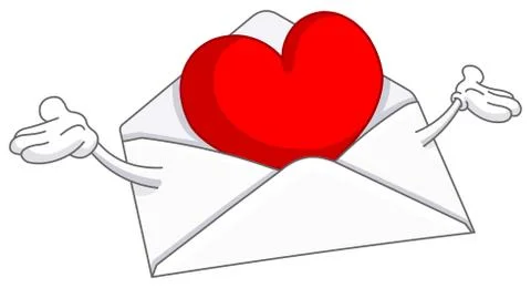 Love letter Stock Illustration
