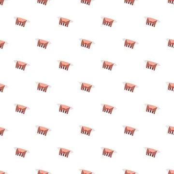 Love letter seamless vector pattern. Idea for St. Valentine's Day Stock Illustration