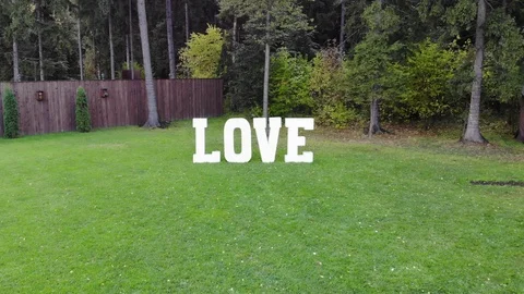 Love lettering Stock Footage 118617293