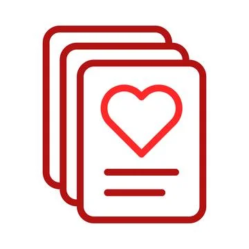 Love Letters or Notes. Concept of affection, romance, and communication. イラスト素材