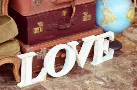 Love letters Stock Photos