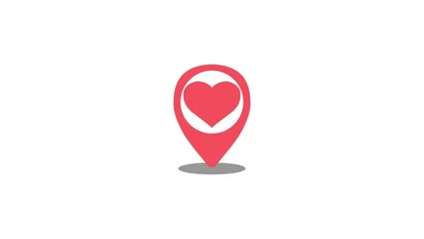 Love Location digital asset designed for Valentine's Day Stock Footage 272578349