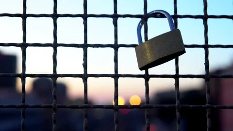 Love Lock Stock Footage 123918194