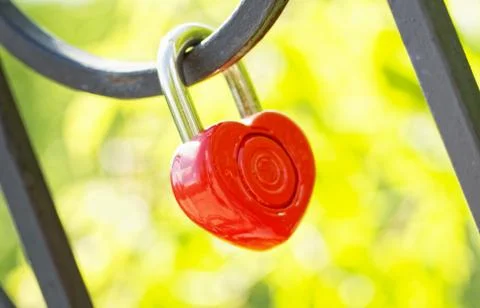 Love lock Stock Photos