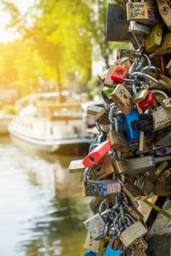 Love lock Stock Photos