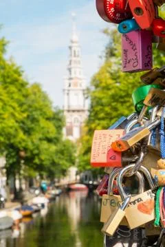 Love lock Stock Photos