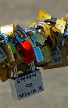 LOVE LOCKERS Stock Photos