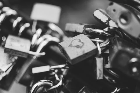 Love Locks Stock Photos