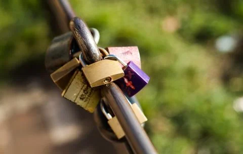 Love Locks Stock Photos