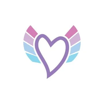 Love logo vector illustration Illustration