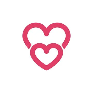 Love logo vector illustration Illustration