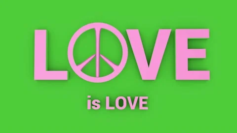LOVE is LOVE Stock Footage 235195878
