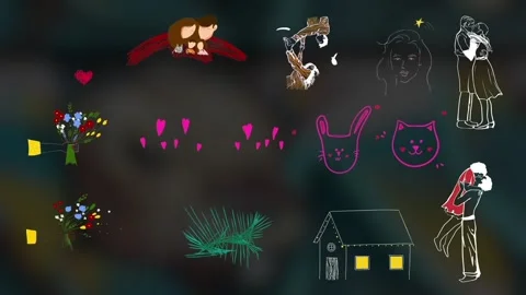 Love Lyric Animations 02 | After Effects Stock After Effects