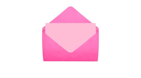 Love Mail Pink 스톡 동영상 1071389