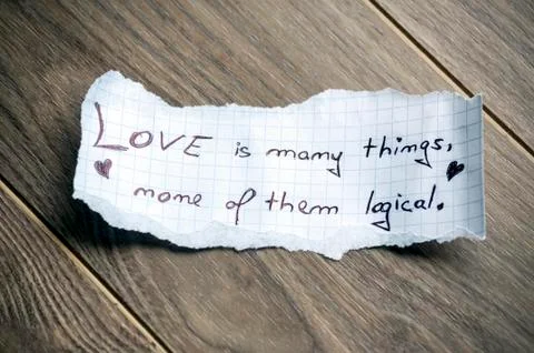 Love is many things Stock Photos
