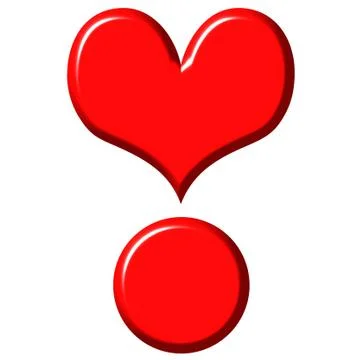 Love Mark Stock Illustration