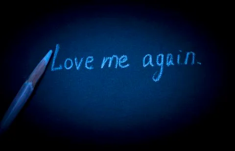 Love me again Stock Illustration