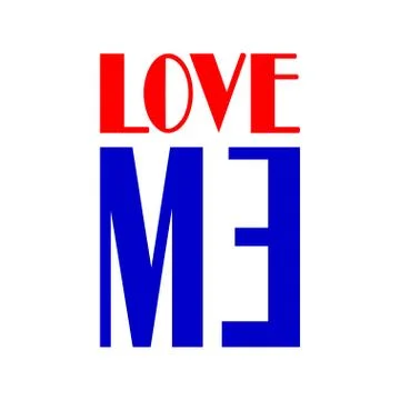 Love me Stock Illustration