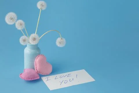 Love message concept. Stock Photos
