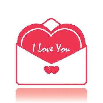 Love Message Stock Illustration