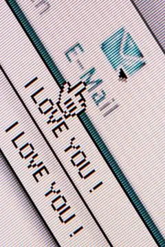 Love message Stock Photos