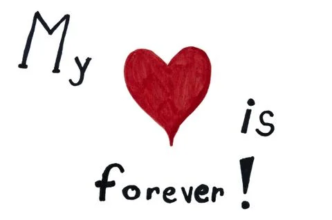 Love message Stock Photos