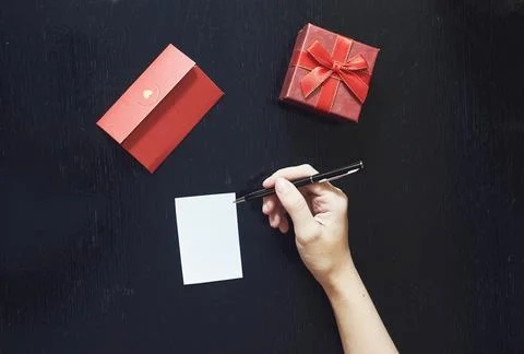 Love message Stock Photos