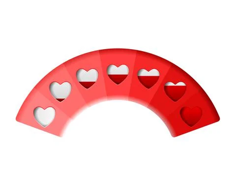 Love meter Stock Illustration