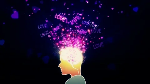 Love in mind Stock Footage 10598232