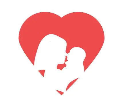 Love mom Stock Illustration