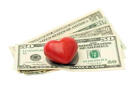 Love money Stock Illustration