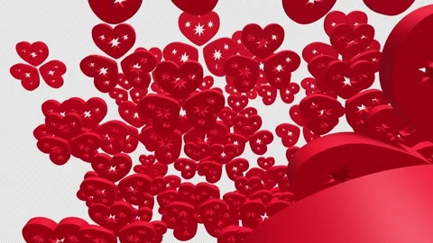 Love or Heart Background Animation. Stock Footage 315424155