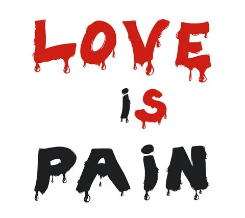 Love is pain Illustration
