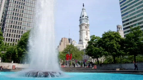 Love Park Timelapse Stock Footage 400067