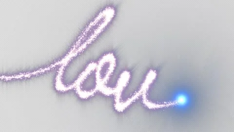 Love particles Stock Footage 332201393