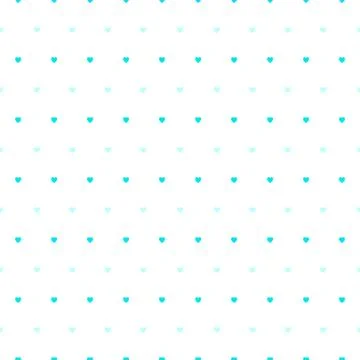 Love pattern with little hearts, simple vector for your design Illustrazione stock